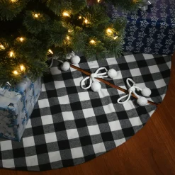 Online 52 in. General Store Collection Plaid Tree Skirt Tree Skirts & Collars