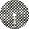 New 48 in. General Store Collection Plaid Tree Skirt Tree Skirts & Collars