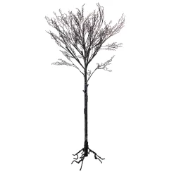 Outlet 68 in. Halloween Black Leafless Tree Decoration Trees