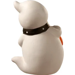 Sale 6 in. Halloween BOO Smiling Ghost Decoration with LED Lights Indoor Decorations