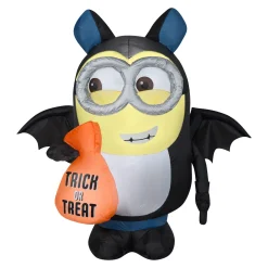 Best 42 in. Halloween Dave in Bat Costume Airblown Inflatable Decoration Inflatable Decorations