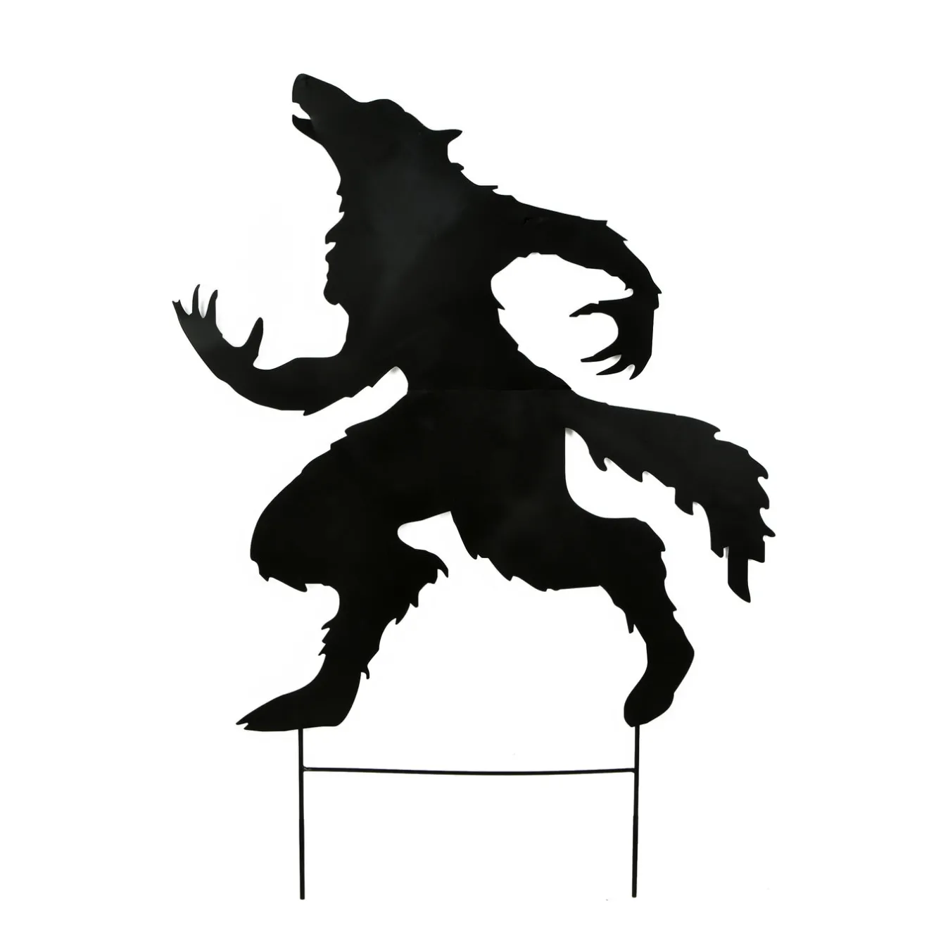 38 in. Halloween Werewolf Garden Stakes Outdoor Lawn Decoration Outdoor Decorations