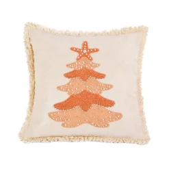 Hot 18 in. HGTV Home Collection Coastal Christmas Pillow Pillows & Throws