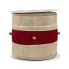 Discount 3 in. HGTV Home Collection Double-Fused Sleigh Bell Ribbon Tree Ribbons