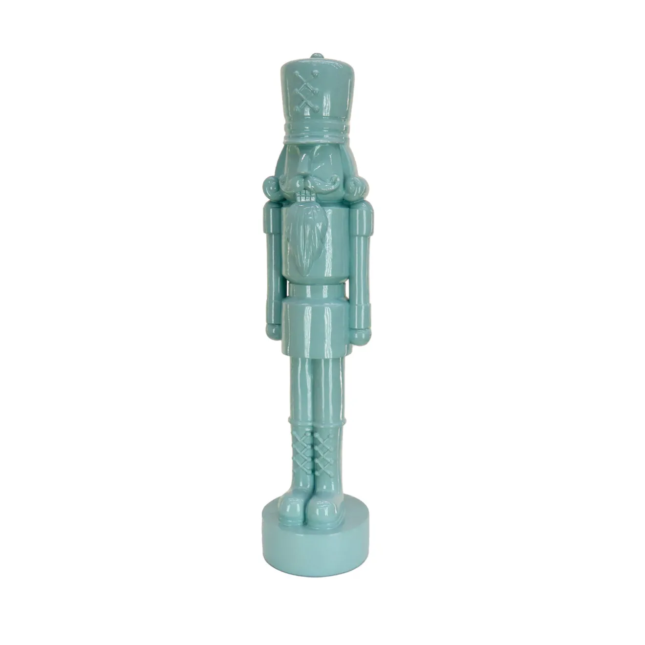 12 in. HGTV Home Collection Nutcracker Christmas Decor, Icy Blue Decorative Accents
