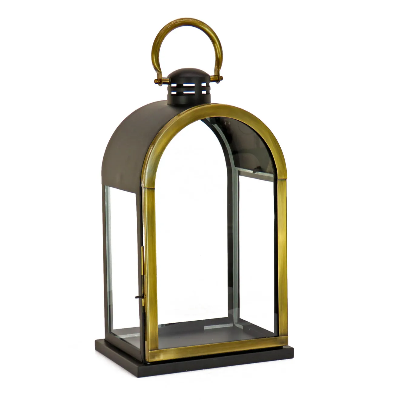 Clearance 22 in. HGTV Home Collection Antique Bronze Dome Lantern, Large Decorative Accents