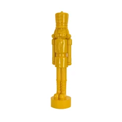 Sale 12 in. HGTV Home Collection Nutcracker Christmas Decor, Yellow Decorative Accents