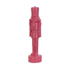 Online 12 in. HGTV Home Collection Nutcracker Christmas Decor, Pink Decorative Accents