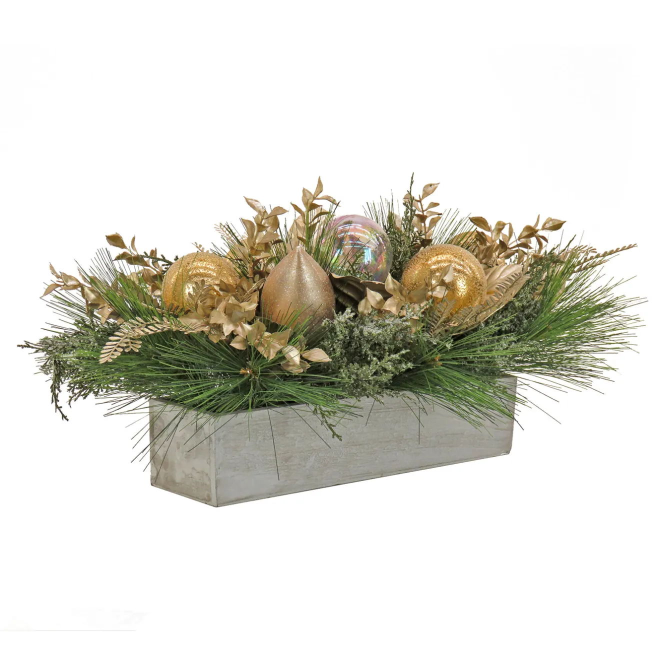 Online 11 in. HGTV Home Collection Champagne Wishes Arrangement Centerpieces