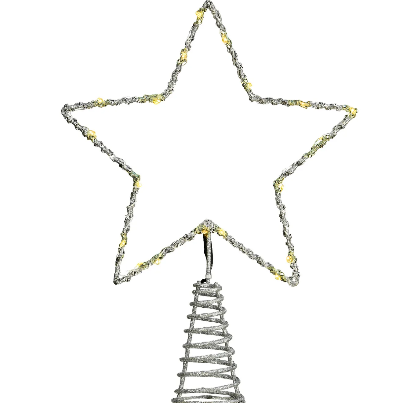 Online 13.5 in. Open Star Tree Top for Artificial Trees with Dual Color Lights Tree Toppers