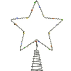 Online 13.5 in. Open Star Tree Top for Artificial Trees with Dual Color Lights Tree Toppers