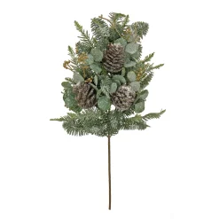 Discount 27 in. Pine and Eucalyptus Plastic Spray Topiaries Arrangements
