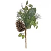 Best 19 in. Pine, Berry and Cone Plastic Pick Topiaries Arrangements