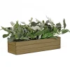 Sale 22 in. Planter Box with Christmas Greenery Centerpieces