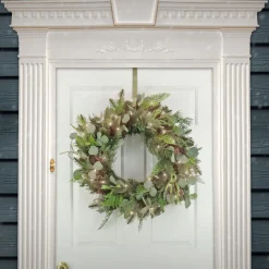 30 in. Pre-Lit North Conway Wreath with Clear Lights Pre-Lit Christmas Wreaths|25-36 Inch Christmas Wreaths