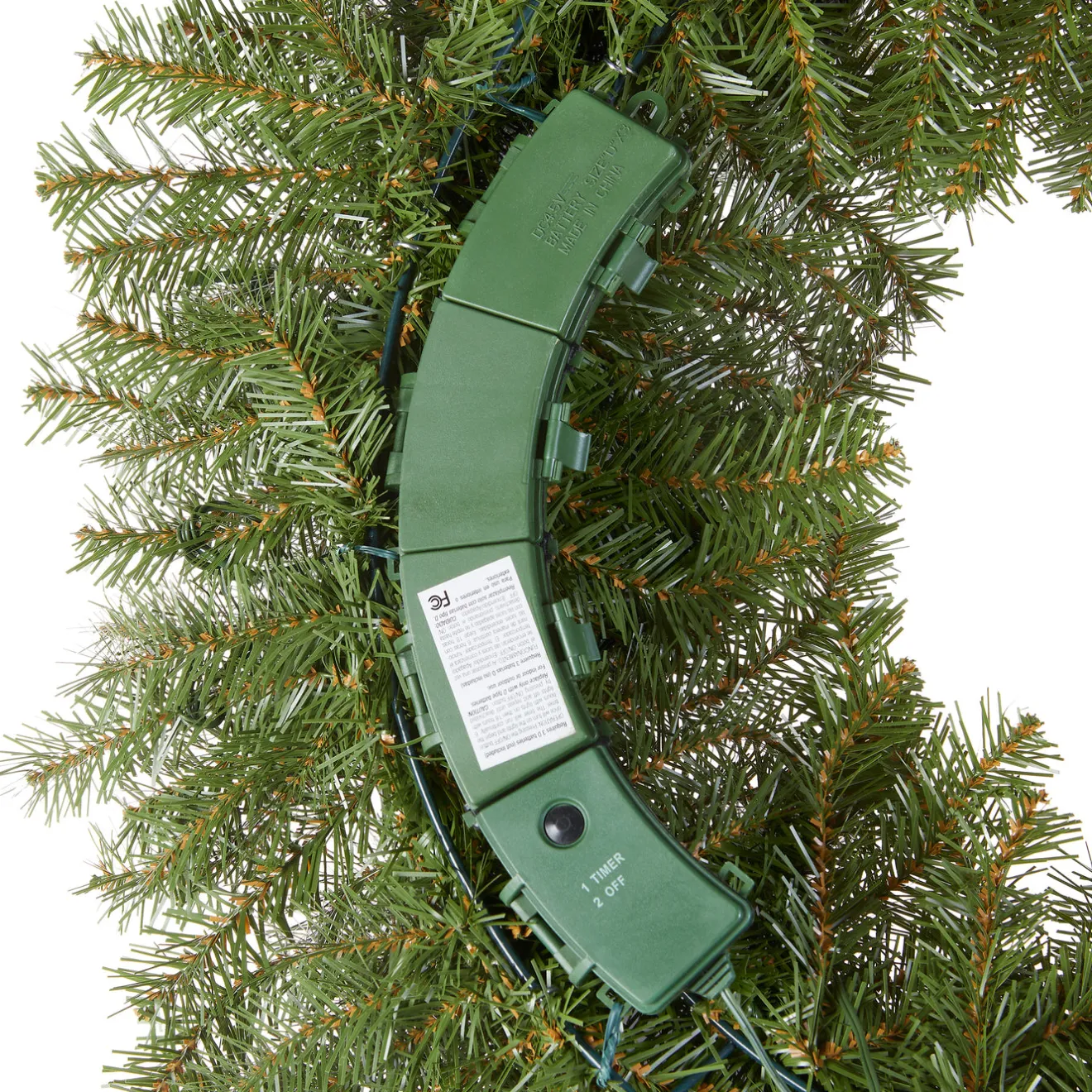 Clearance 30 in. Pre-Lit Norwood Fir Wreath with LED Lights Pre-Lit Christmas Wreaths|25-36 Inch Christmas Wreaths