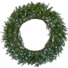 Online 48 in. Pre-Lit Norwood Fir Wreath with Multicolor Lights Pre-Lit Christmas Wreaths|37-60 Inch Christmas Wreaths