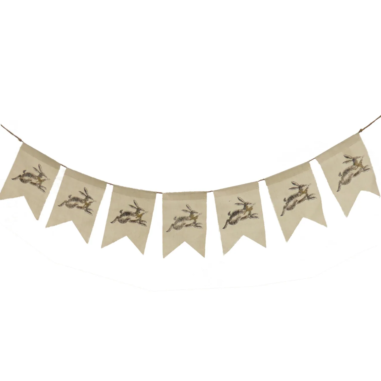 Discount 70 in. Running Easter Bunnies Hanging Banner Decoration Wall Decorations