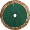 New 52 in. Rural Homestead Collection Quilted Tree Skirt Tree Skirts & Collars
