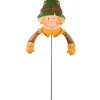 Best 24 in. Scarecrow Boy Garden Stake Outdoor Fall Decoration Fall Decorations