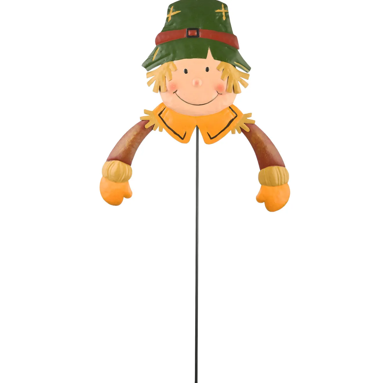 Best 24 in. Scarecrow Boy Garden Stake Outdoor Fall Decoration Fall Decorations
