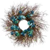 Online 24 in. Spring Blueberry Twig Wreath Wreaths