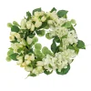 Hot 22 in. Spring Wreath with Tulip and Buttercup Blooms Wreaths