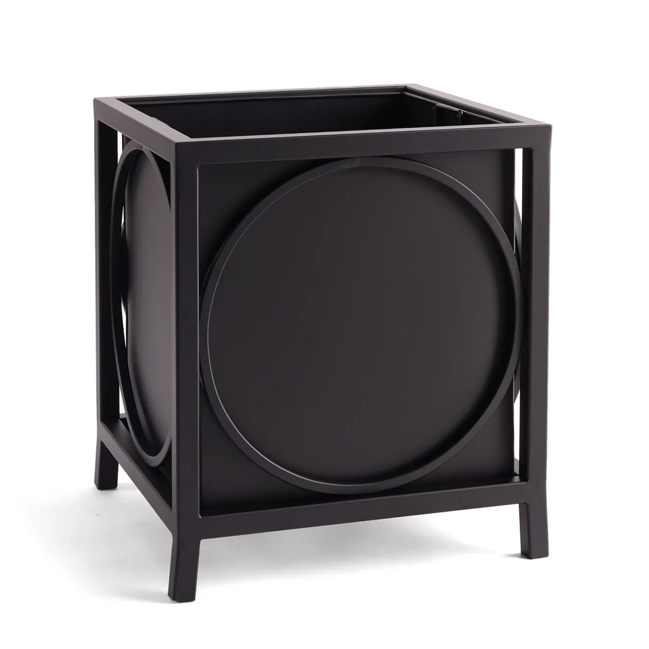 Best 23 in. St. Remy Planter, Black Color Outdoor Decor