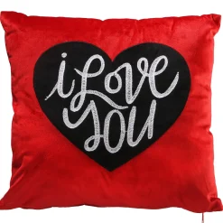 Hot 16 in. Valentine's 'I Love You' Pillow Decoration Decorations
