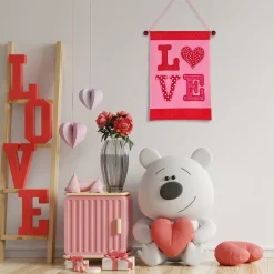Clearance 18.5 in. Valentine's 'LOVE' Banner Decorations