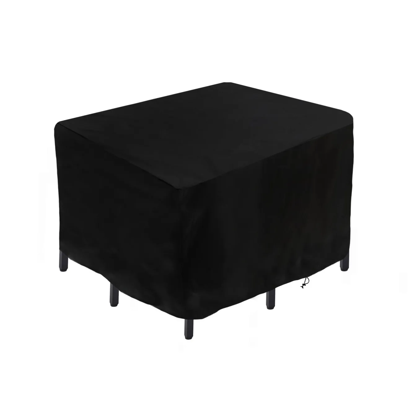 Outlet 56 in. Waterproof Patio Furniture Cover with Rope and Metal Buckles Outdoor Decor