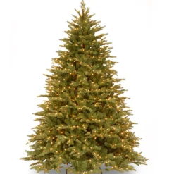 Sale 7.5ft. Pre-Lit Nordic Spruce Tree with Clear Lights Pre-Lit|Full