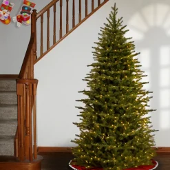 Sale 7.5ft. Pre-Lit Nordic Spruce Tree with Clear Lights Pre-Lit|Full