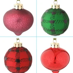 Online 20-Piece Christmas Tree Ornament Set, Rural Homestead Collection Tree Ornaments