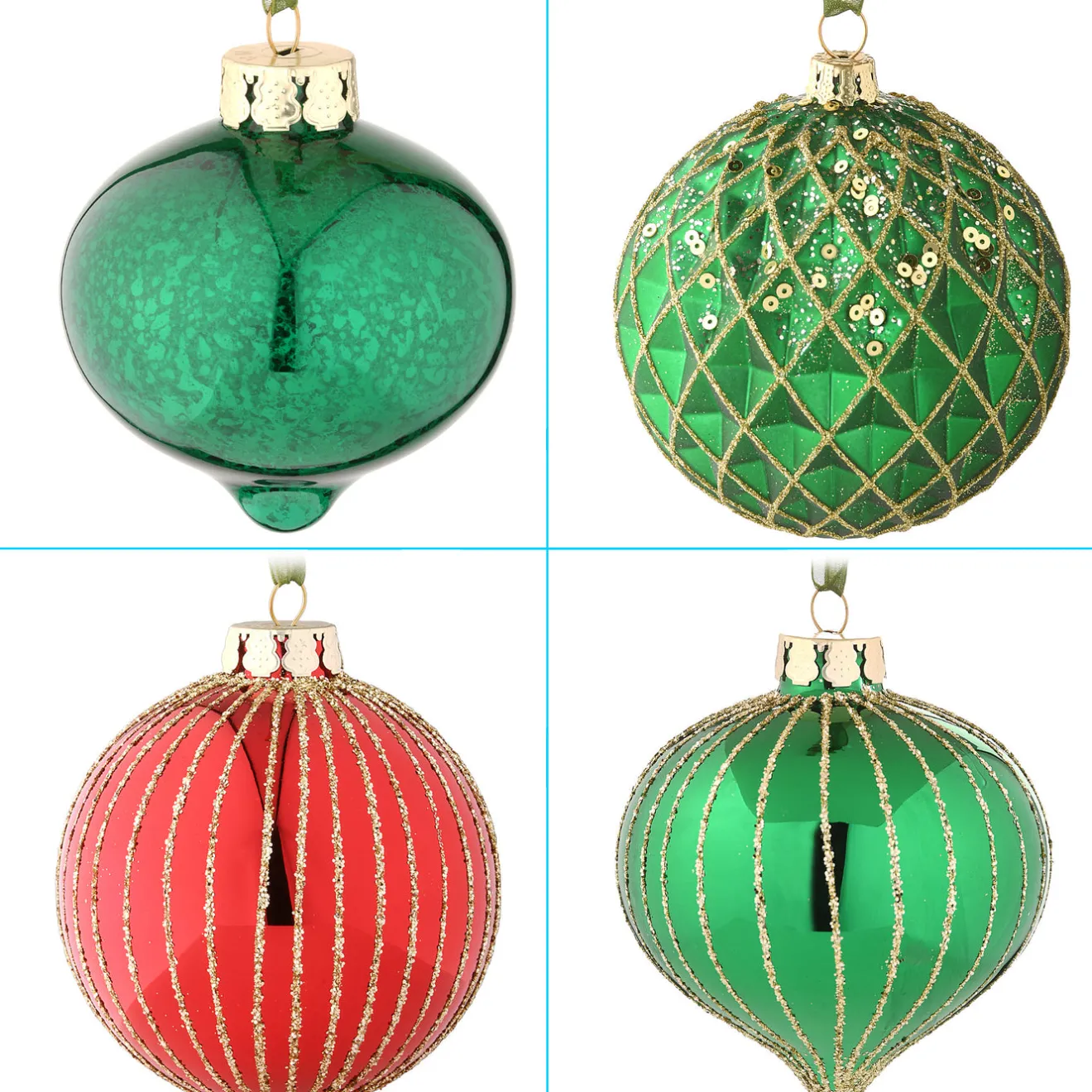 Online 20-Piece Christmas Tree Ornament Set, Rural Homestead Collection Tree Ornaments