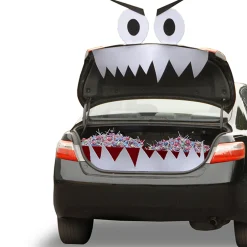 New 4-Piece Halloween Mean Streak TRICKY TRUNKS Car Decoration Kit Car Decorations