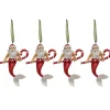 New 4-Piece HGTV Home Collection Santa Merman Ornaments Tree Ornaments