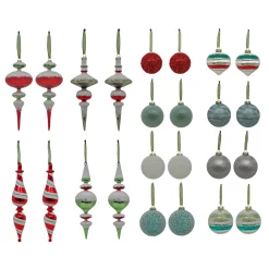 Discount 24-Piece HGTV Home Collection Nostalgic Traditions Ornaments Tree Ornaments