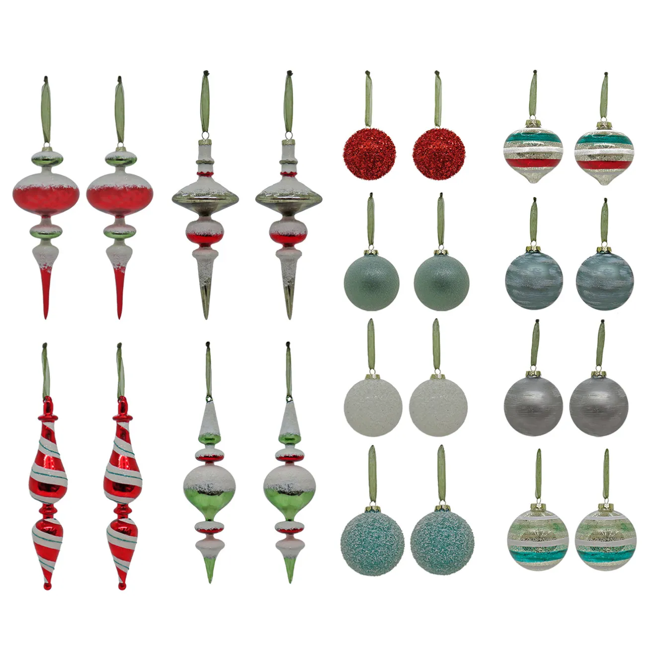 Discount 24-Piece HGTV Home Collection Nostalgic Traditions Ornaments Tree Ornaments