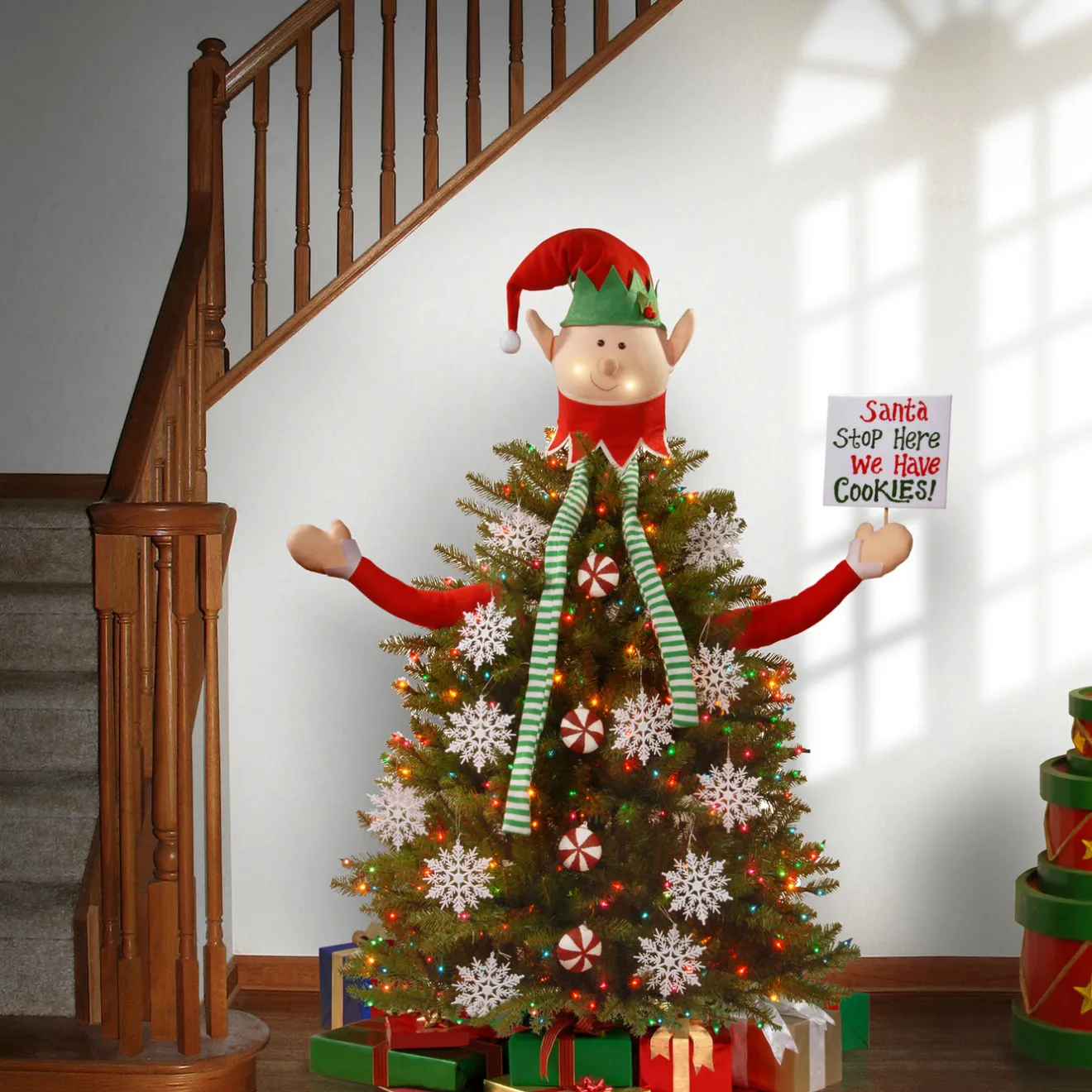Outlet Santa’s Elf Kit Tree Decorating Kit Decorative Accents