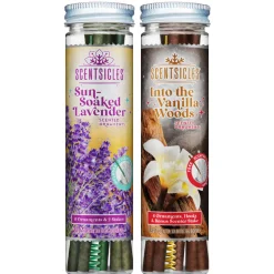 Sale Scentsicles, 6pc Stick, 1 Sun-Soaked Lavender/1 Into the Vanilla Woods- 2 pack Scentsicles