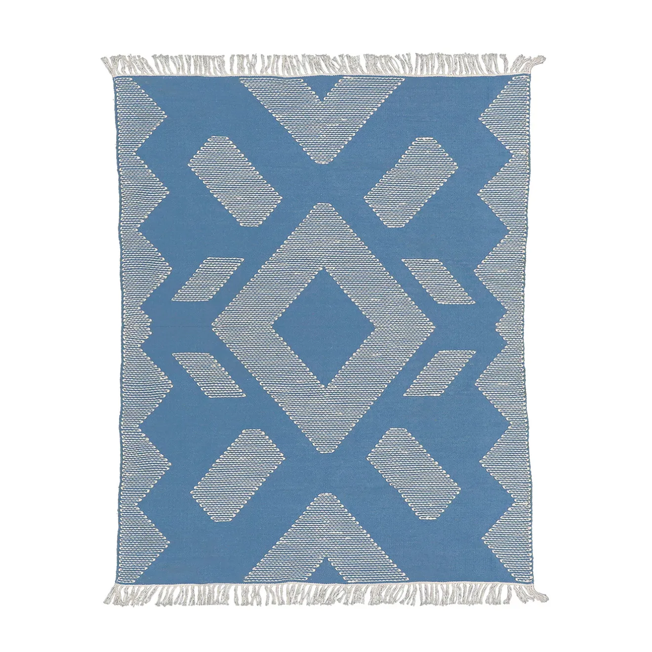 Online 4x6 ft. Dusty Blue Hand Woven Outdoor Rug Outdoor Rugs